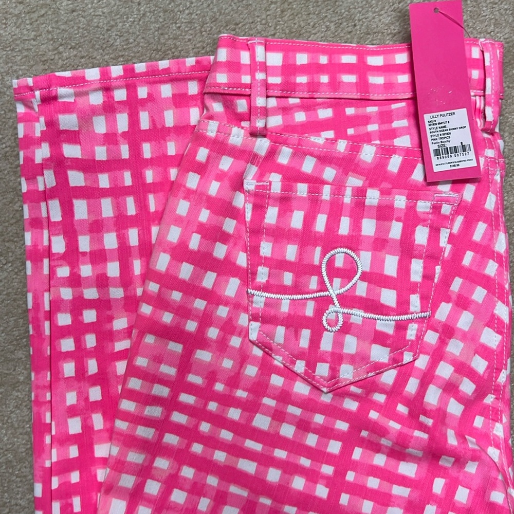 Lily Pulitzer Crop Jeans